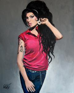 Amy Winehouse - Red Shirt